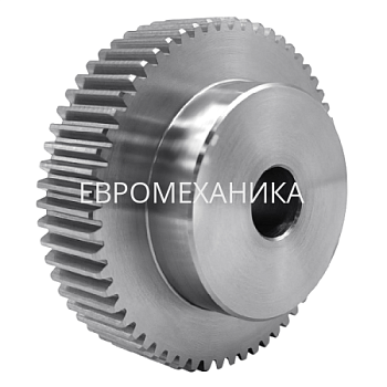 Шестерня цилиндрическая M=1 Z=65 со ступицей (PM26065), EMT - Евромеханика