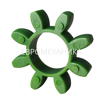 Упругий элемент для GEB 42-55, зеленый, 64 Shore D, EMT - Евромеханика