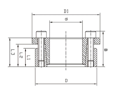 Втулка зажимная BK 16 50 x 80 (KLAB050), EMT - Евромеханика
