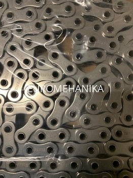 Цепь роликовая нержавеющая с полным валиком HP38.1F10 SS  - Евромеханика