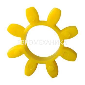 Упругий элемент для GEB 42-55, желтый, 92 Shore A, EMT - Евромеханика