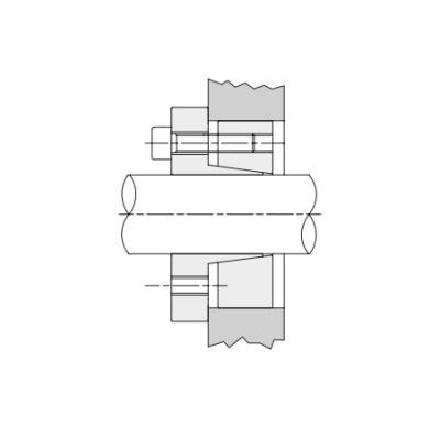 Втулка зажимная BK 16 40 x 65 (KLAB040), EMT - Евромеханика