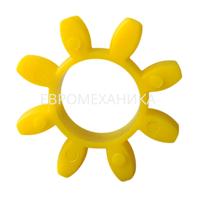 Упругий элемент для GEB 42-55, желтый, 92 Shore A, EMT - Евромеханика