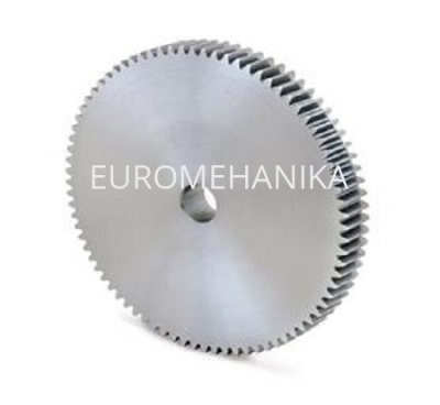 Шестерня цилиндрическая M=2,5 Z=80 без ступицы (CM29080), EMT - Евромеханика