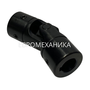 Шарнирное соединение UJMA32 (32x86-16K-16K), black - Евромеханика