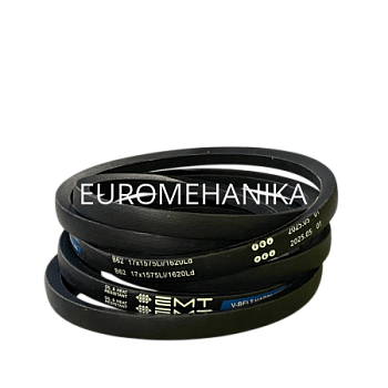 Ремень клиновой B62, 17х 1575Li/ 1620Ld, V-BELT HARDLINE, EMT - Евромеханика