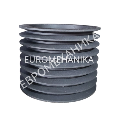 Шкив для клиновых ремней SPB 140 08 под втулку тапербуш 2517, EMT - Евромеханика