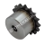 Звездочка 20B-1, шаг 31,75x19,56 мм (1"1/4х3/4), Z=32 со ступицей и закалкой зубьев - Евромеханика