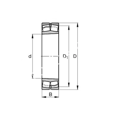 Подшипник 24030-E1-XL-K30 FAG - Евромеханика