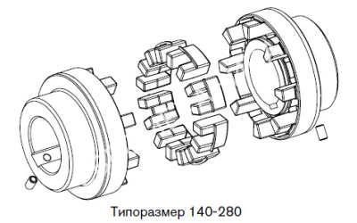 Муфта POLY-NORM 180 AR, EMT - Евромеханика