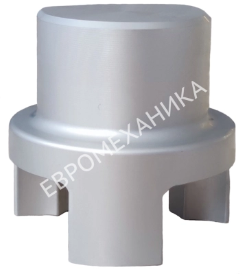 Полумуфта под расточку GEB 19-24 AL тип A, dmax=19 мм (SGAA019), EMT - Евромеханика