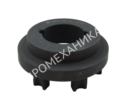 Полумуфта N-EUPEX 180 часть 4, тип F под втулку тапербуш 2517, EMT - Евромеханика