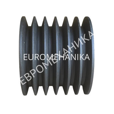 Шкив для клиновых ремней SPC 630 6 под втулку тапербуш 5050, EMT - Евромеханика