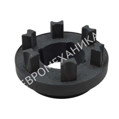 Полумуфта N-EUPEX 125 часть 4, тип F под втулку тапербуш 2012, EMT - Евромеханика
