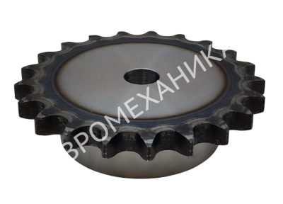 Звездочка 12B-1, шаг 19,05х11,68 мм (3/4х7/16), Z=30 со ступицей и закалкой зубьев - Евромеханика
