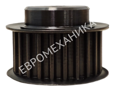 Шкив зубчатый под расточку 44 L 075, EMT - Евромеханика