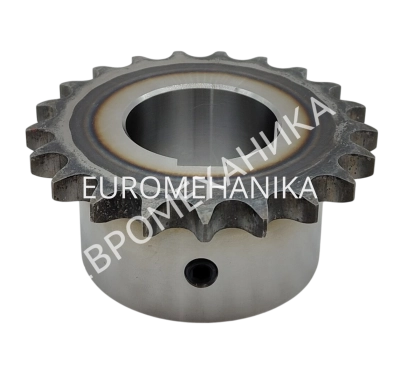 Звездочка с готовым отверстием 08B-1, Z=16, D1=32 мм, с закалкой зубьев - Евромеханика