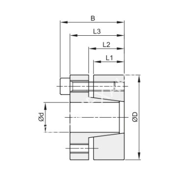 Втулка зажимная BK 13 45 x 75 (KLAA045), EMT - Евромеханика