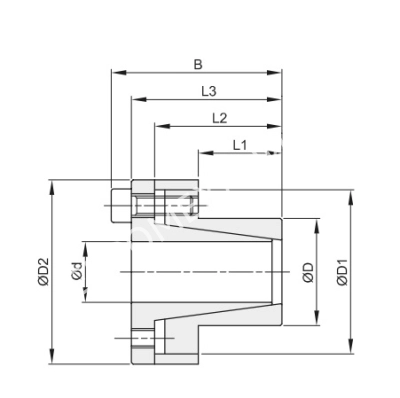 Втулка зажимная BK 80 10 x 16 (KLCC010), EMT - Евромеханика