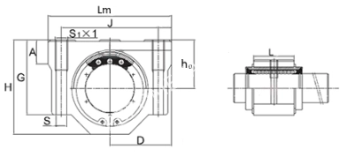 Модуль линейный (каретка) SC 16 VUU, EMT - Евромеханика