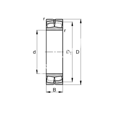 Подшипник 23040-E1-XL-TVPB FAG - Евромеханика
